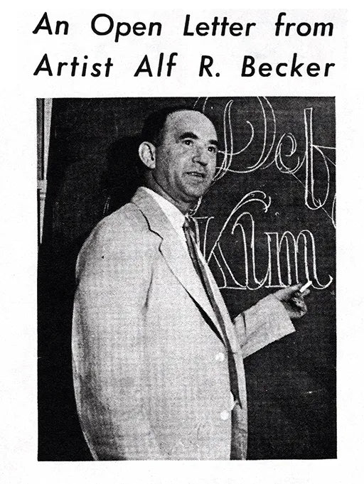 Alf Becker Fonts & Alphabets
