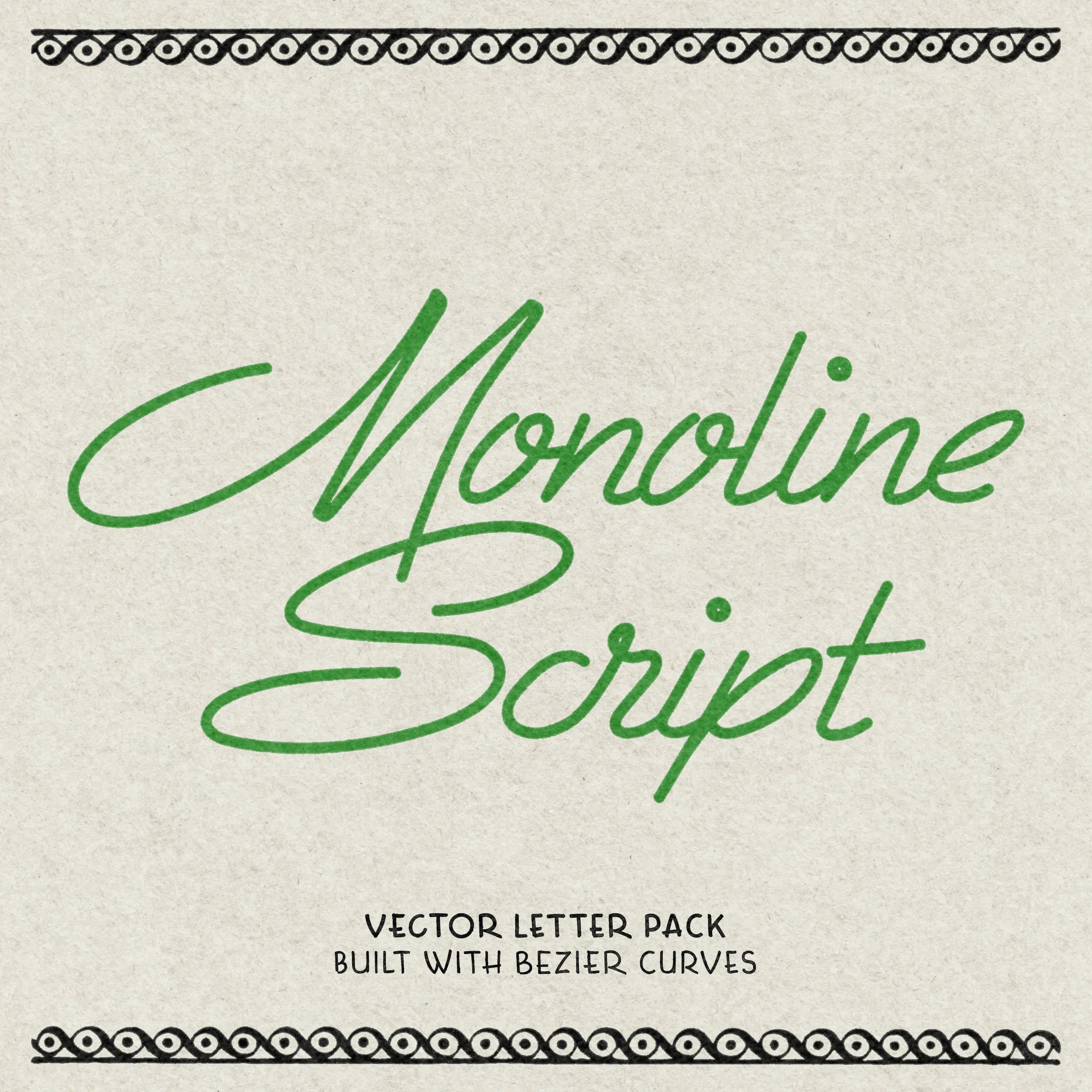 Monoline Script Pack – Practical Lettering